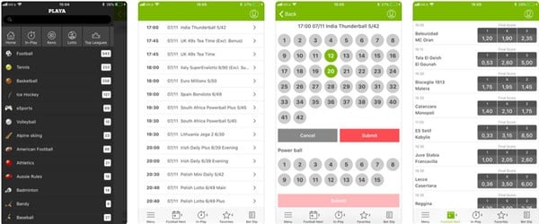 Playa Mobile App